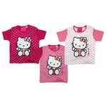 T-shirt för Baby, kortärmad - Hello Kitty: Rosa / 80