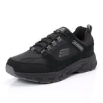 Skechers Men's Oak Canyon Hiking Shoe, Black, 10.5 UK