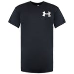 Under Armour HeatGear Womens Black T-Shirt - Size X-Large