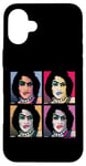 Coque pour iPhone 16 Plus Rocky Horror Show Doctor Frank N. Furter Pop Art