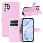 BOLONISS for Huawei Nova 6 Se Litchi Texture Retournement Horizontal étui de Protection avec Support et Carte Machines à sous et Porte-Monnaie (Noir) Mode (Color : Pink)