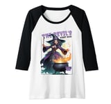 Womens The Devil is Here! - Witch Brides Magic Potion - Halloween Raglan Baseball Tee