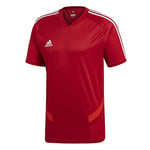 Adidas Men's TIRO19 TR JSY T-Shirt, Power red/White, XL