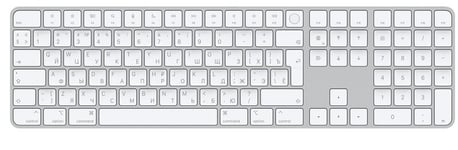 Magic Keyboard with Touch ID and Numeric Keypad for Mac computers with Apple silicon - Russian - MK2C3RS/A