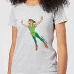 Disney Peter Pan Flying Women's T-Shirt - Grey - 3XL