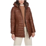 Doudounes Oakwood  Doudoune en cuir mi-longue femme  Hopper Re