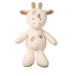 Nattou Peluche Girafe, Compagnon de Route dès la Naissance, env. 30 cm, Polyester, Teddy, Blanc