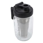 Cold Brew Coffee Maker Thick Glass Stainless Steel Filter Flip Cap Iced Coffee