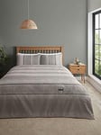 Catherine Lansfield Denim Duvet Cover Set - Grey