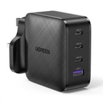 Ugreen 65W 4 Port Fast Charger Black