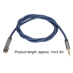 Headphone Splitter Cable 1 Male To 2 Female 3.5Mm Aux Extension Cord Part