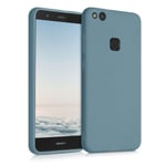 kwmobile TPU Case Compatible with Huawei P10 Lite - Case Soft Slim Smooth Flexible Protective Phone Cover - Arctic Blue