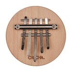 CASCHA Kalimba, piano à pouce de haute qualité avec 5 voix, piano à doigts en bois pour enfants, débutant adulte, hêtre, pentatonique