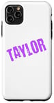 Coque pour iPhone 11 Pro Max Taylor violet