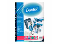 Fotofickor Bantex 10X15 Cm Svart/Klar - (10 St.)