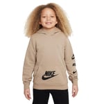 NIKE FN7724-247 B NSW SI FLC PO HOODIE BB Sweatshirt Boy's KHAKI Size XL