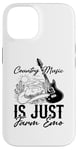 Coque pour iPhone 14 La musique country, c'est juste Farm Emo