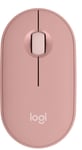 Logitech Pebble 2 M350s Mus - Rosa