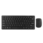 For Hk-03 2.4g Mini Wireless Keyboard And Optical Mouse Set Black