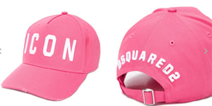 Dsquared2 Icon Logo Unisex Baseball Cap Hat Embroidered New