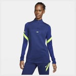 Nike Treningsgenser Dri-fit Strike 21 Drill - Navy/neon Dame, størrelse Large