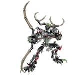 Bionicle Umarak Hunter Actionfigurer Byggklossar Robotleksaker för barn Julgåva Kompatibel 7