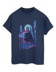 DC Comics Womens/Ladies Batman Gotham Guardians Cotton Boyfriend T-Shirt - 3XL