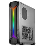 SilverStone SST-RVZ03B-ARGB - Raven Boîtier PC Gamer Mini-ITX, ARGB, noir