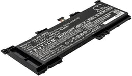 Kompatibelt med Asus GL502VS-FY247T, 15.2V, 4000 mAh