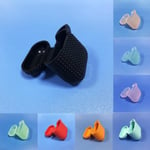 For Iphone Wireless Bluetooth Headset Shell Drop Proof Silicone Blue