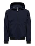 ONLY & SONS Men's Onsbowie Softshell Bomber OTW Jacket, Dark Navy, M