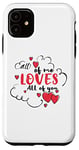 Coque pour iPhone 11 All of Me Loves All of You - Messages amusants et motivants