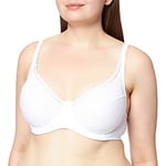 DIM Soutien-Gorge Femme Maintien Mes Essentiels By DIM x1, Blanc, 90D