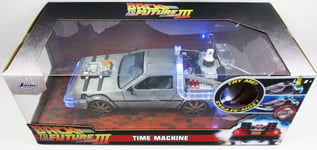 Retour vers le Futur - Jada - Delorean Time Machine "Railroad" Part.3 1/24ème lu