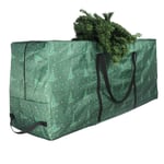 Christmas Tree Storage Bag Multipurpose Dammtät Finishing Bag för utomhusbruk Green