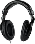 Casque TV Filaire analogique HP50 Plus - Noir - Câble 5m Anti-Noeuds - Contrôle Volume sur Fil