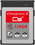 CFEXPRESS TYP-B 128 Go CFE CFB Adaptateur de carte mémoire compatible avec XS Camera 8K RAW PCIE Extension