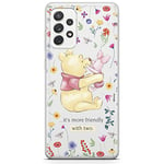 ERT GROUP Coque de téléphone Portable pour Samsung A52 5G / A52 LTE 4G / A52S 5G Original et sous Licence Officielle Disney Motif Winnie The Pooh and Friends 030, partiel imprimé