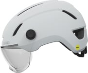 Giro Cityhjälm Giro Evoke Shield Mips Integrated Matt Chalk Storlek M (55-59 Cm) (Ny)