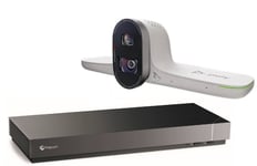 Poly G7500 Videokonferenzsystem mit Studio E70 Kamera für GCisco Webex, GoToMeeting, Zoom System för videokonferenser, 3840 x 2160 4K UHD, 20 MP