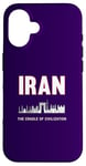 Coque pour iPhone 16 Berceau de la civilisation iranienne de la fierté iranienne