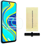 OcioDual Protecteur d'Écran Hydrogel pour Xiaomi Redmi Note 9S/9 Pro Couverture Complète Film de Protection Auto-Réparation