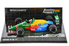 F1 BENETTON B188 #19 M.Hakkinen First F1 Test 1990 1/43 MINICHAMPS 400890219