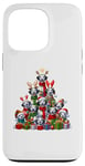 Coque pour iPhone 13 Pro Christmas Tree Dalmatian Dalmatians Dal Dally Dog