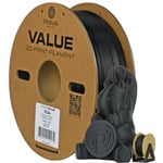 PrimaValue PLA+ - 1,75mm - 3kg - Matt svart