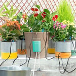 InnovaGoods Automatic Drip Watering System for Plant Pots, Acrylonitrile Butadiene Styrene Polyvinyl Chloride (PVC) Stainless Steel, Colourful, Unknown