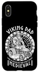 iPhone X/XS Funny Viking Dad Medieval Lawn Mower Lawnmower Father Figure Case