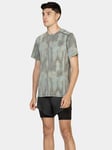 Ronhill Short Sleeve Polartec Delta Running T-Shirt, Monolith Lost Trails