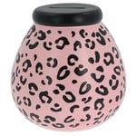 Pot Of Dreams Ceramic Money Pot Smash Money Box Savings Jar - Leopard Print