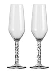 Orrefors Carat Champagne Flute 24Cl 2-Pack Nude